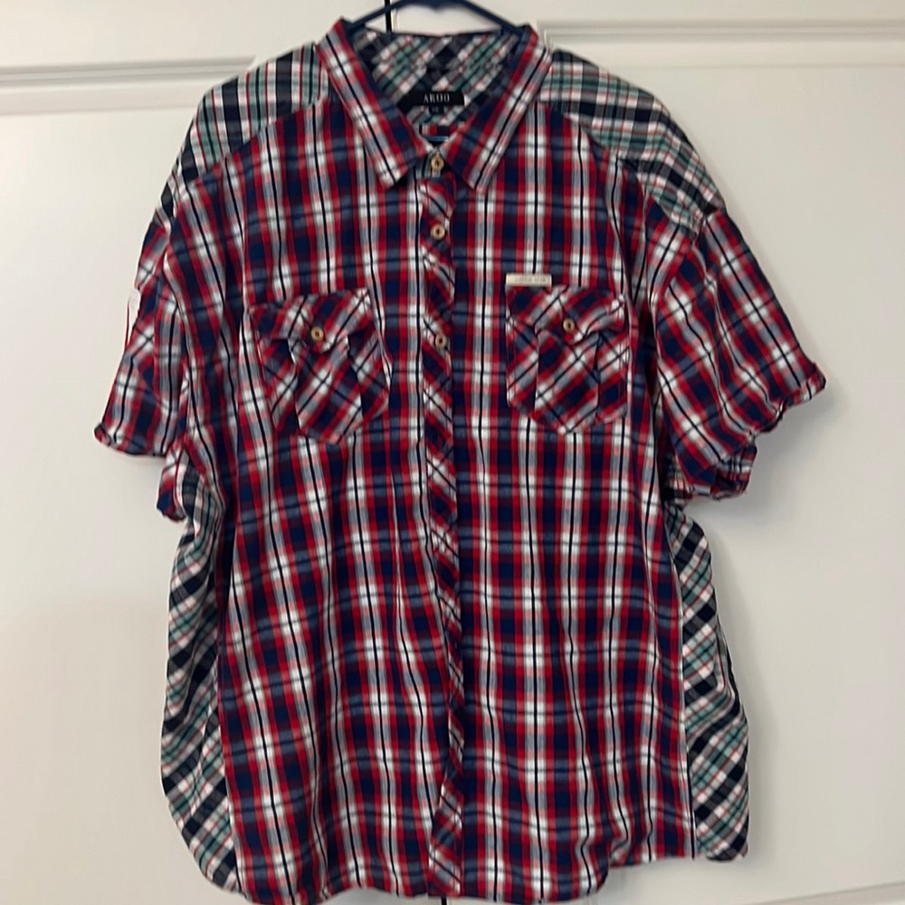 Akoo Mens Button Down Shirt